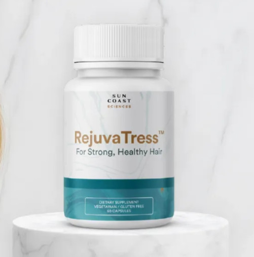 Sun Coast Sciences RejuvaTress For Thinning, Shedding, Weak Hair,60 caps,10/2027