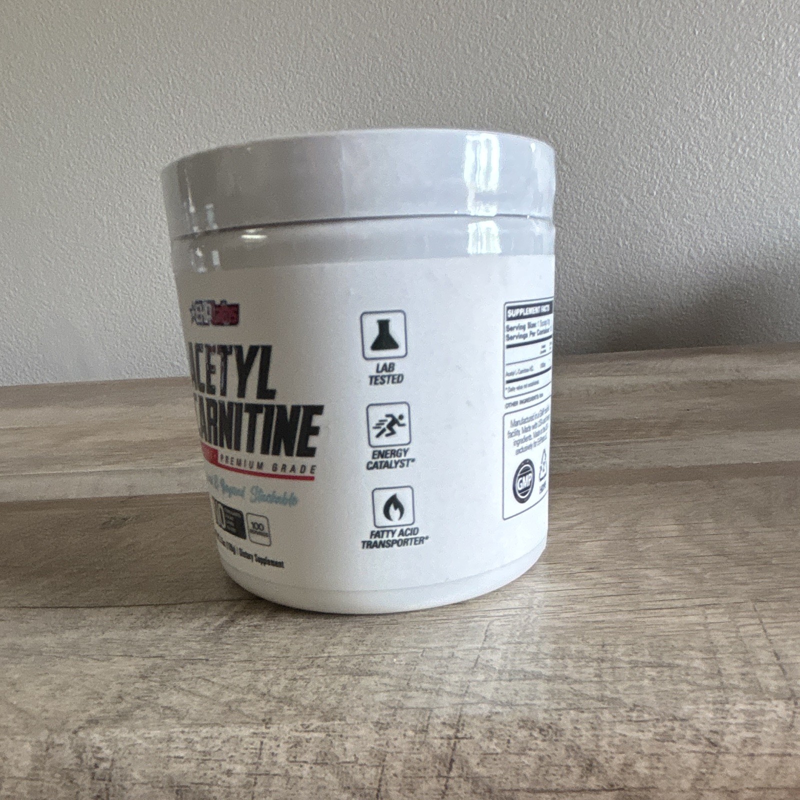 EHPlabs Acetyl L-Carnitine HCl Powder 1000mg Unflavored Lab Tested 3.5oz