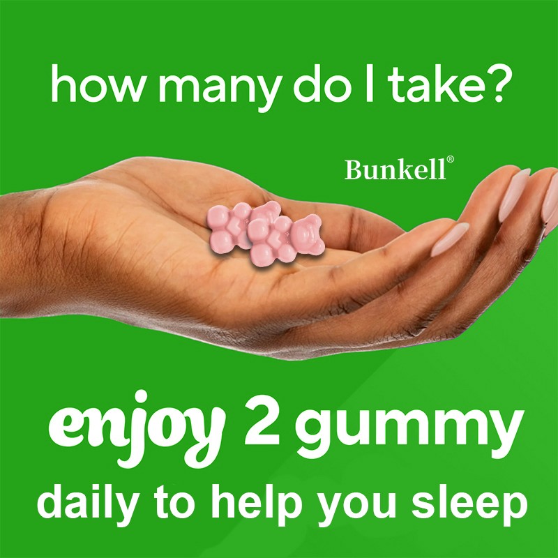 Natural Sleep Support Gummies 60 Count with Chamomile & Passion Flower