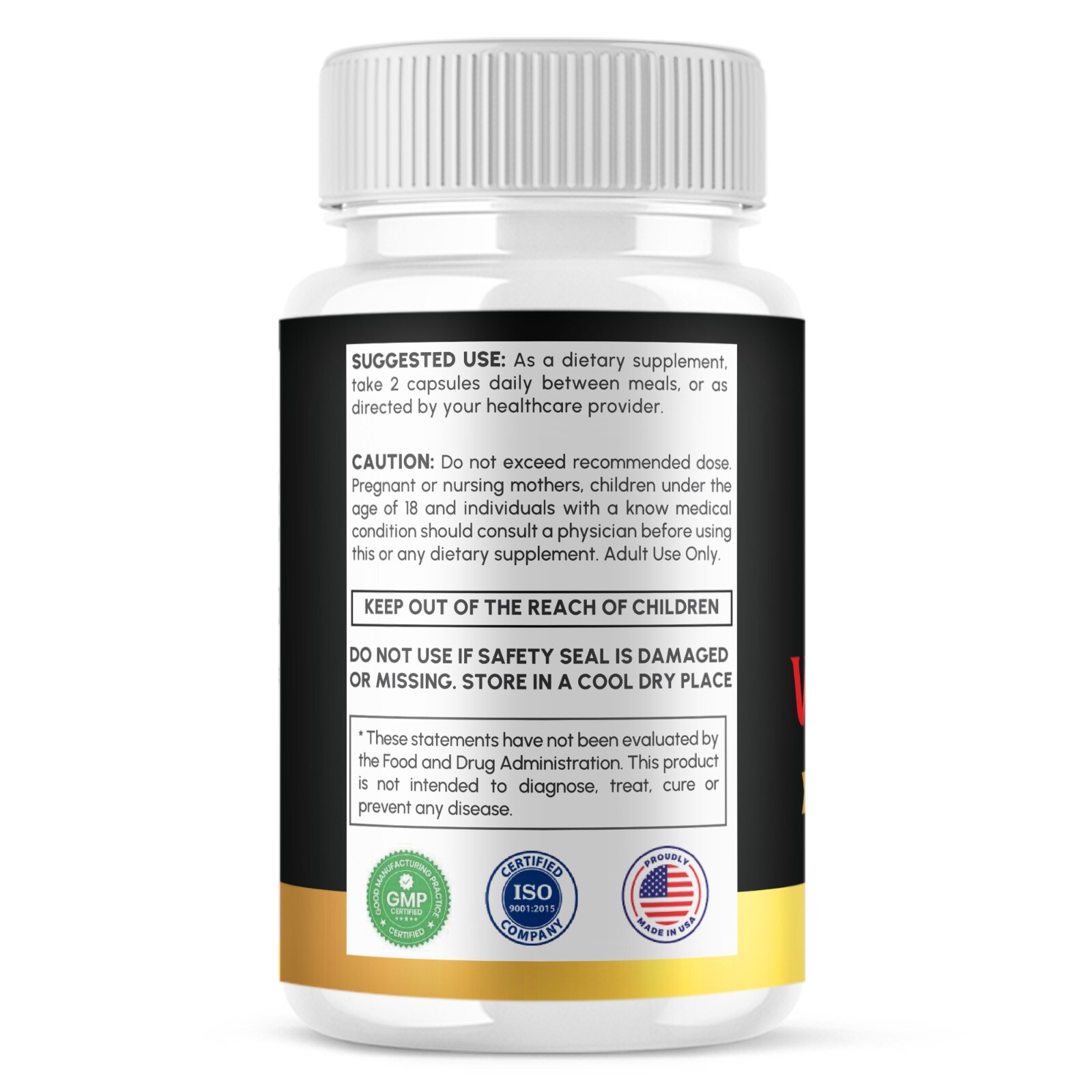 Vigortrix Pills, Vigortrix Supplement Maximum Strength (60 Capsules)