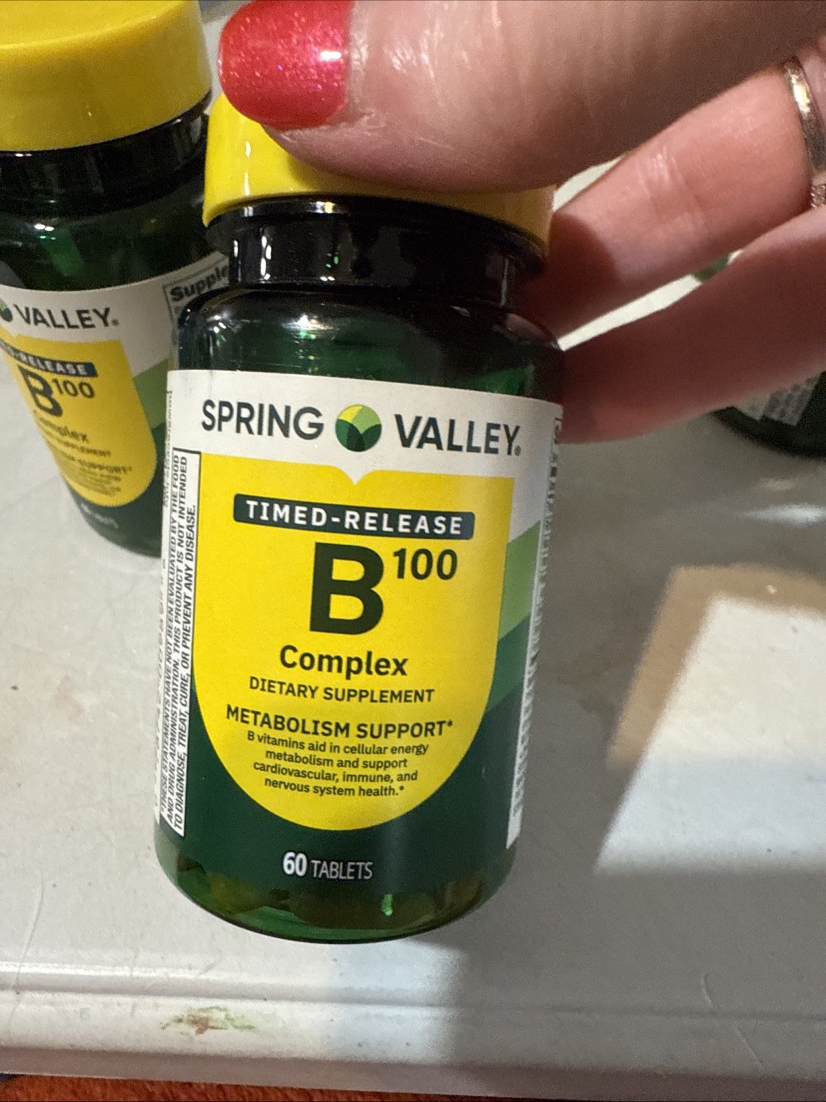 Spring Valley Timed Release B100 Complex Tablets 60ct 10/27