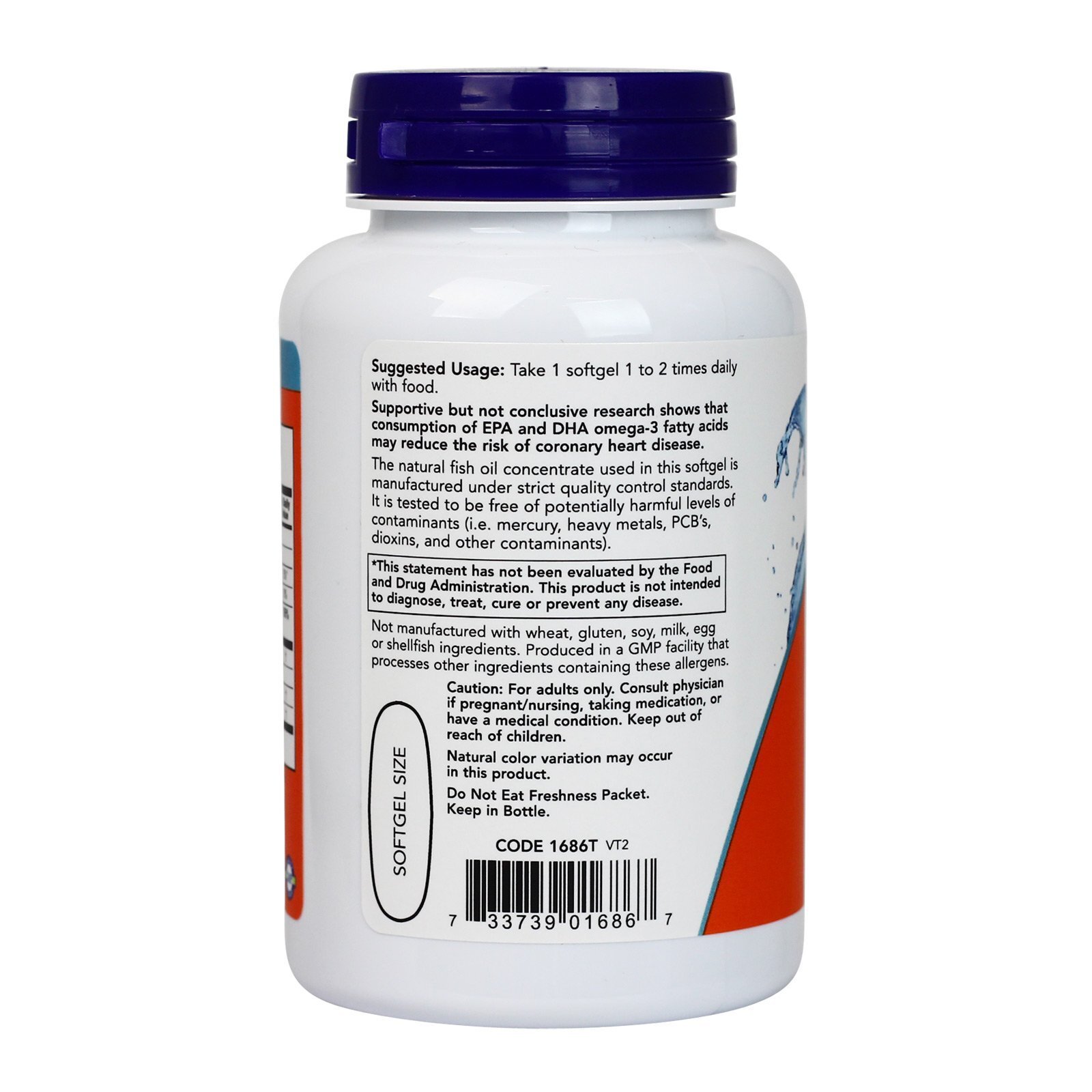NOW FOODS Tri-3D Omega 90 Softgels
