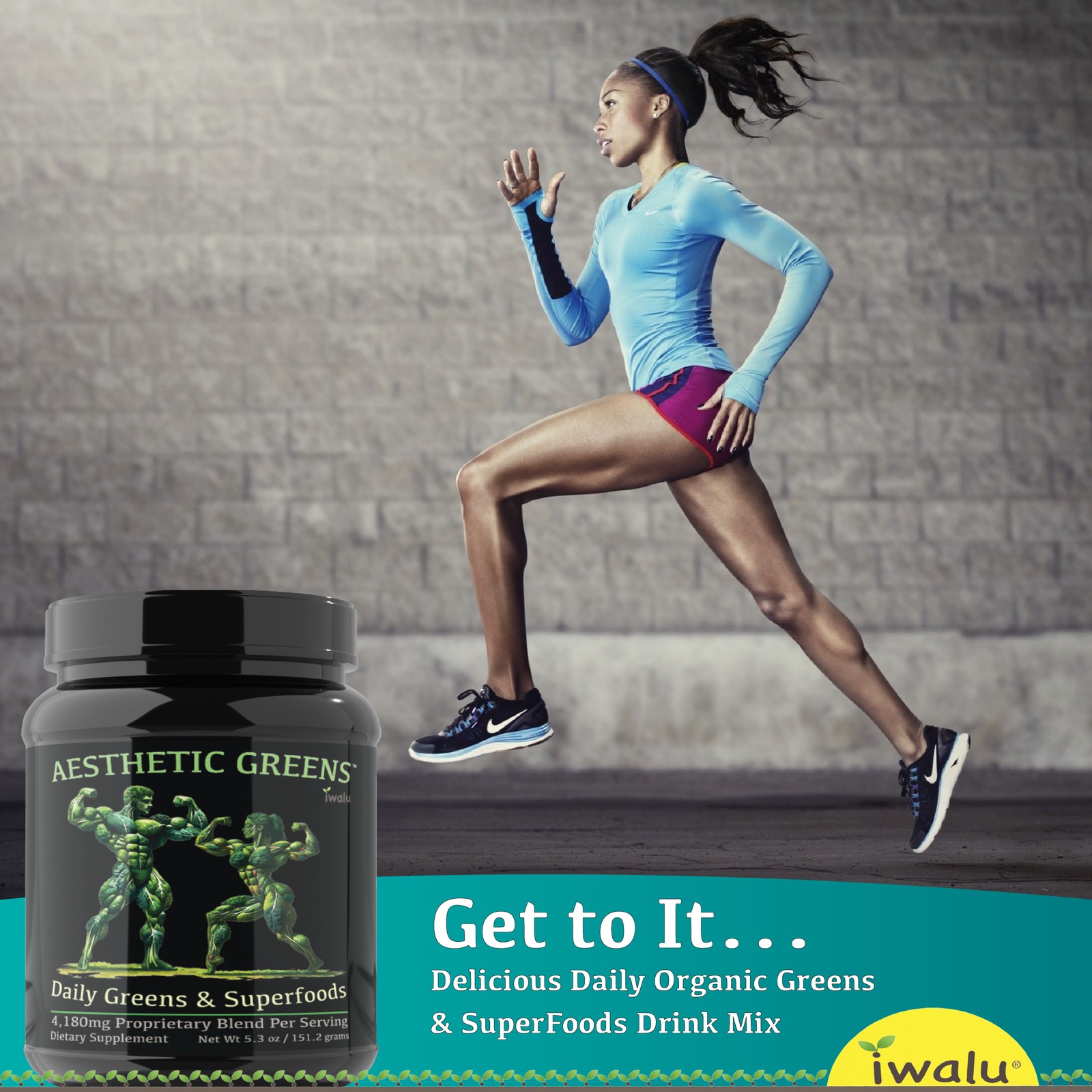 Protein Shakes Ready to Drink – Greens Powder Superfoods Organic Drink Mix