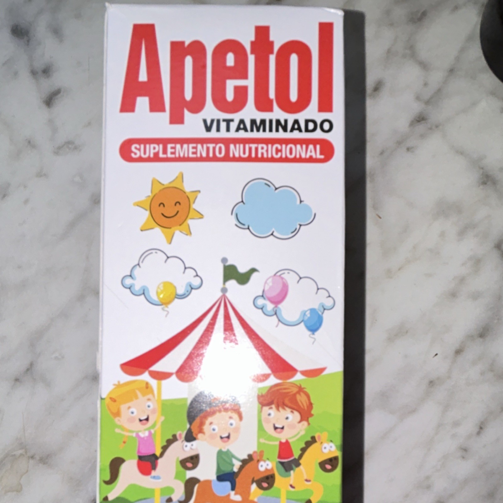 Apetol Vitamins Added Liquid Vitamin Youth General Wellness 6oz EXP 03/2029
