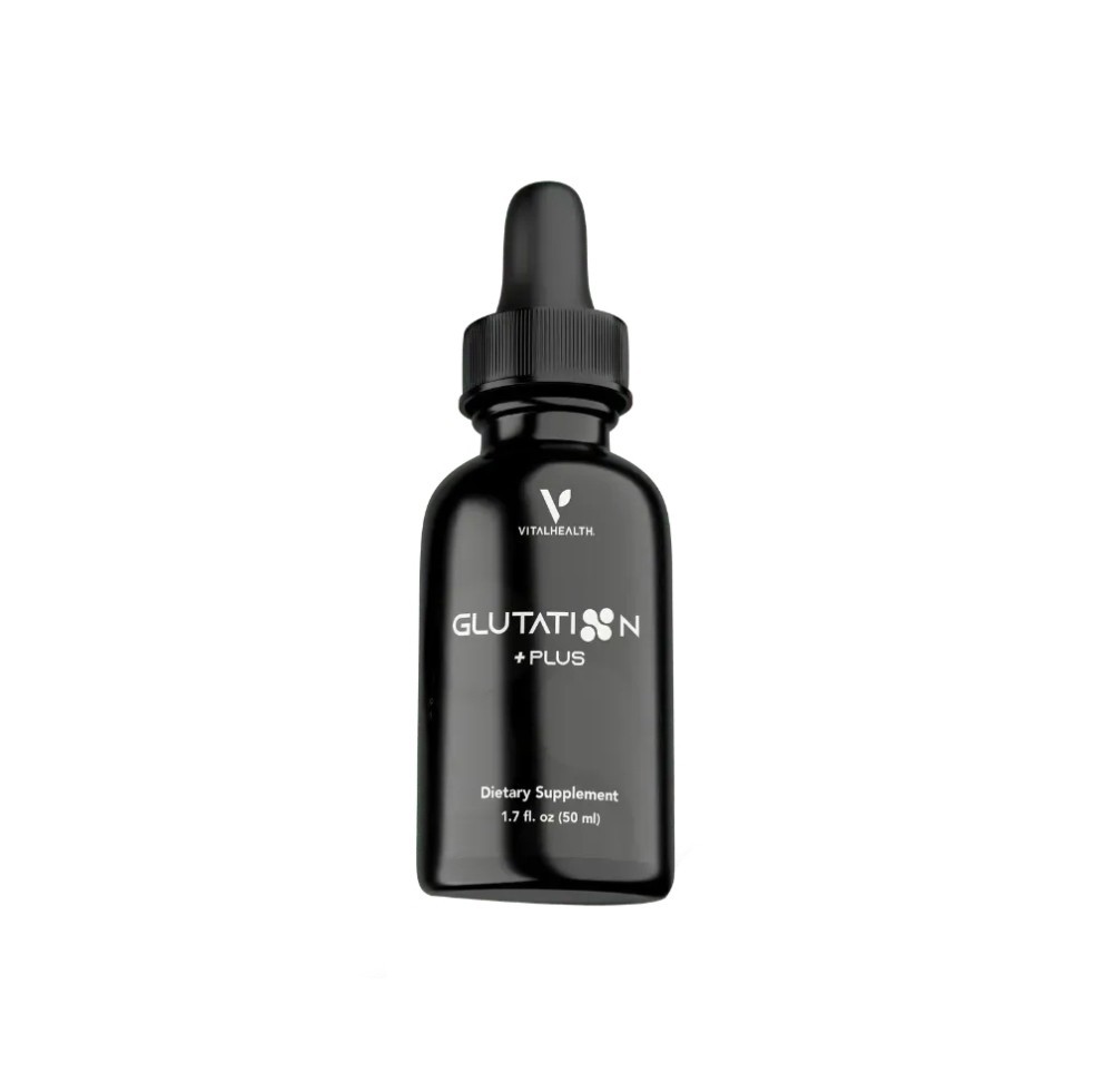 VitalHealth Glutathione Plus Liquid Drops Antioxidant w/ Vitamin C 1.7 fl oz
