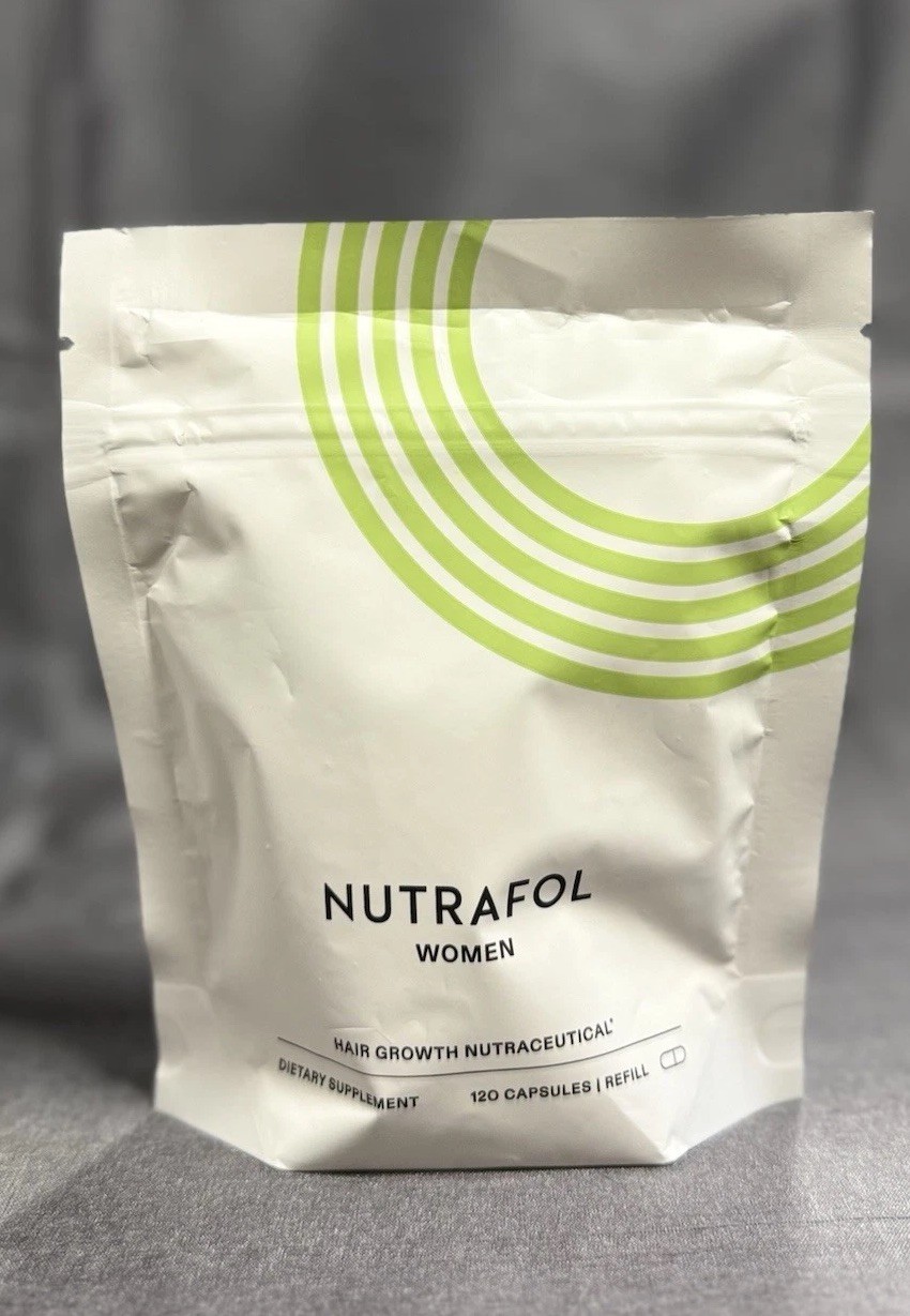 Nutrafol Women Hair Growth Supplement Refill 120 Capsules Unflavored Exp 02/2027