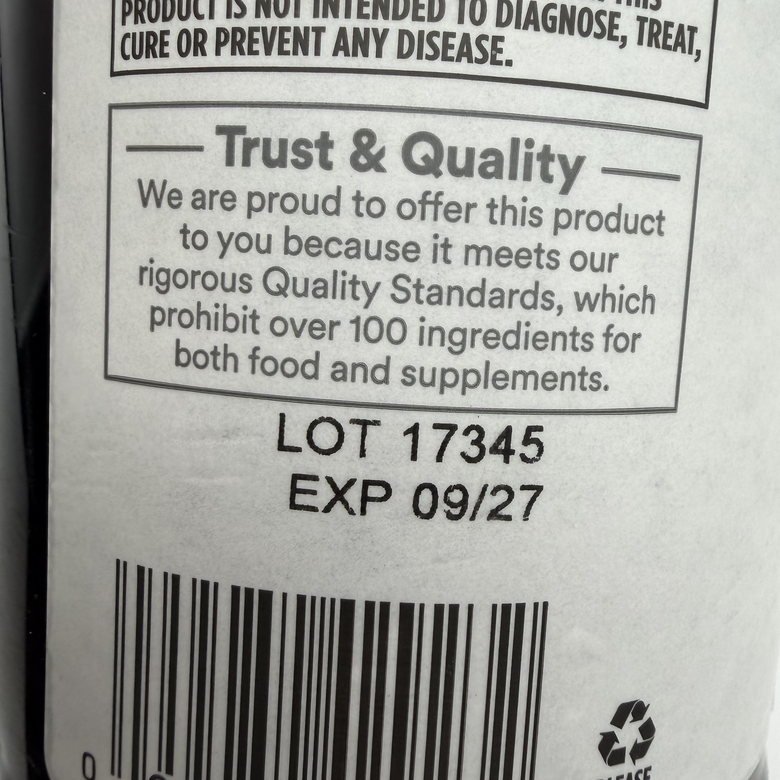 365 Whole Foods Market Whole Leaf Aloe Vera Gel Dietary Supplement 32 fl oz EXP