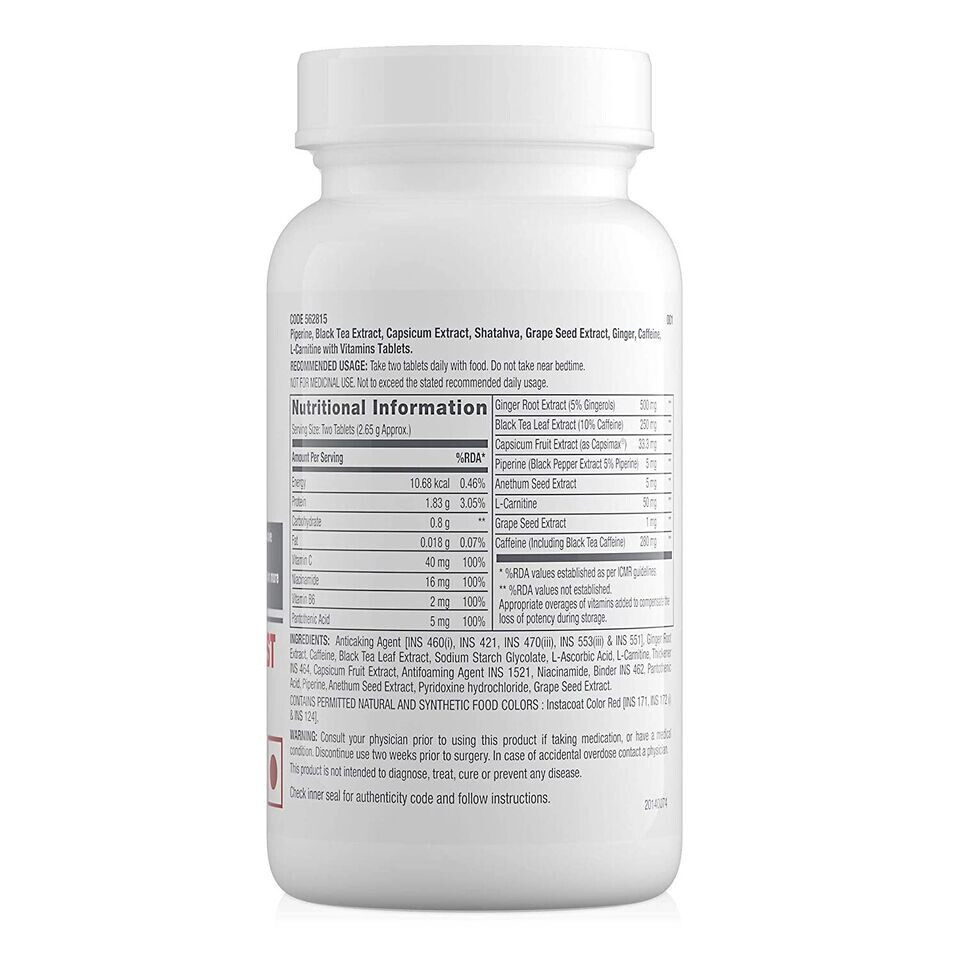 GNC Pro Performance Thermo Burst Hard-Core 90 Tablets With Fast Ship