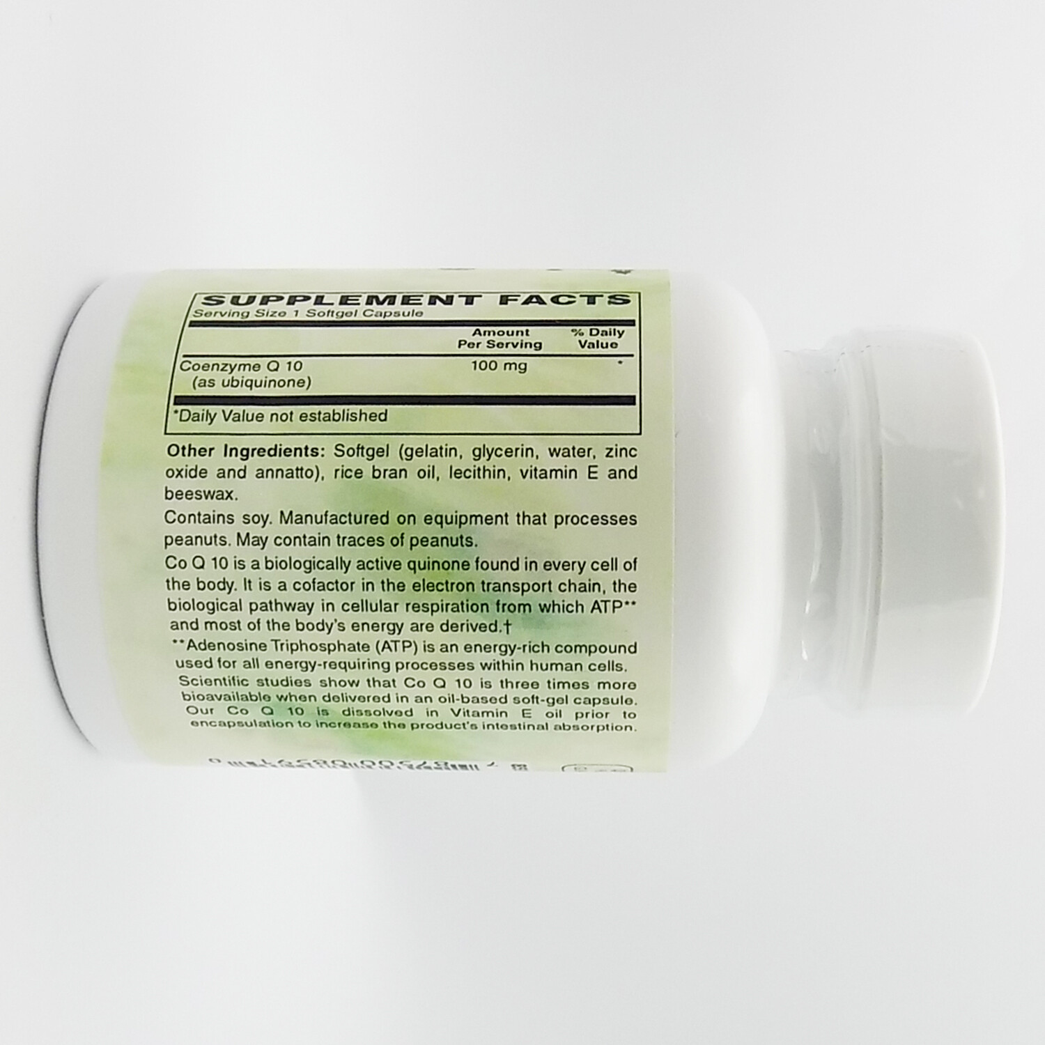 Holly Hill Health Foods, CoEnzyme Q10 100 MG, 30 Softgels
