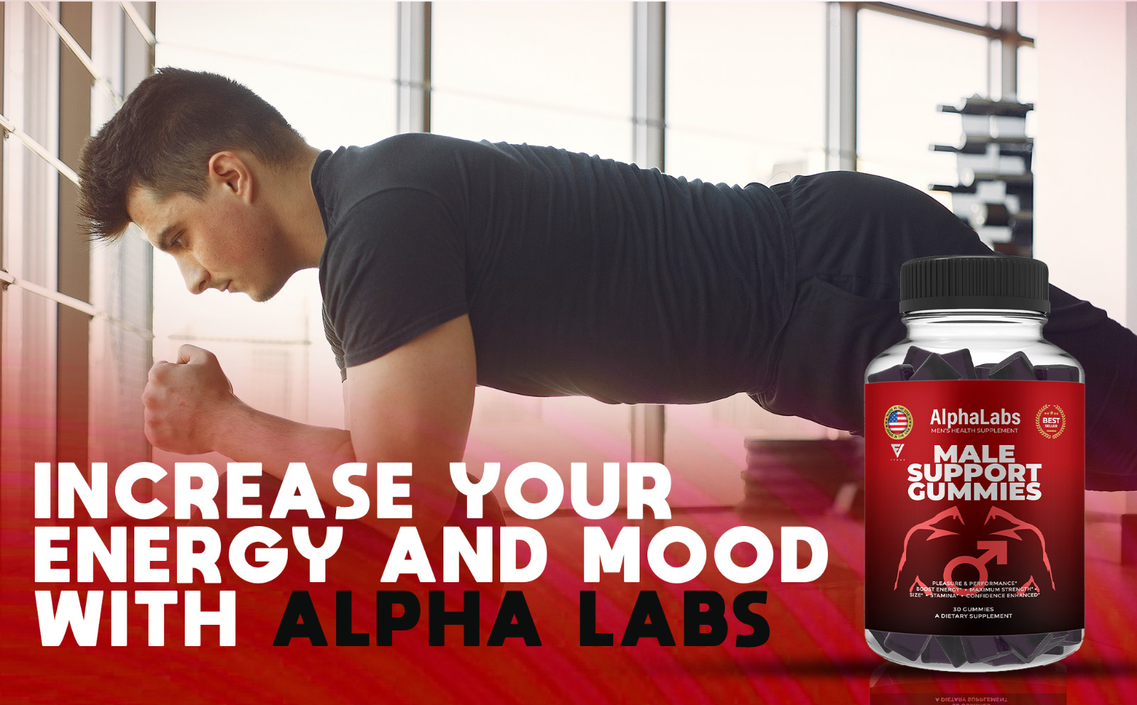 (3 Pack) Alpha Labs Gummies AlphaLabs Maximum Performance Gummy (180 Gummies)