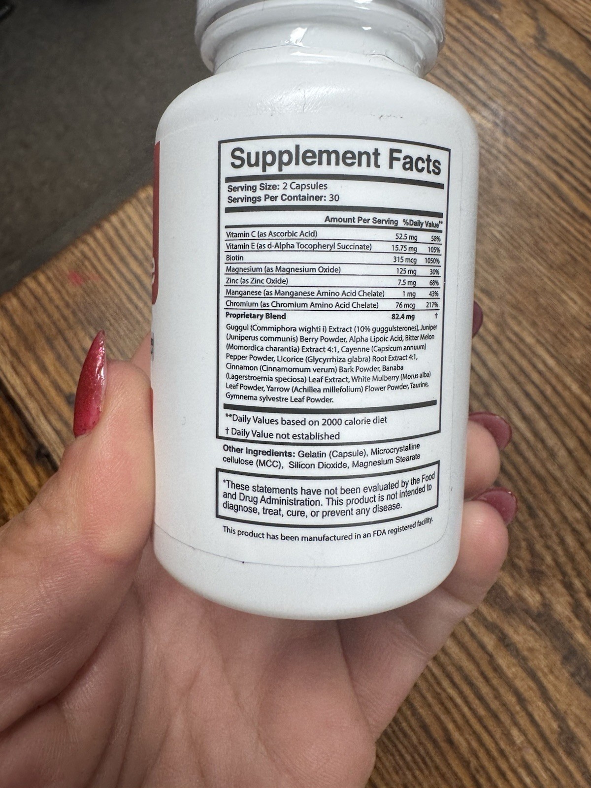 SugarWise Blood Sugar Support Dietary Supplement Capsules, 5 pk/ea 60 Count