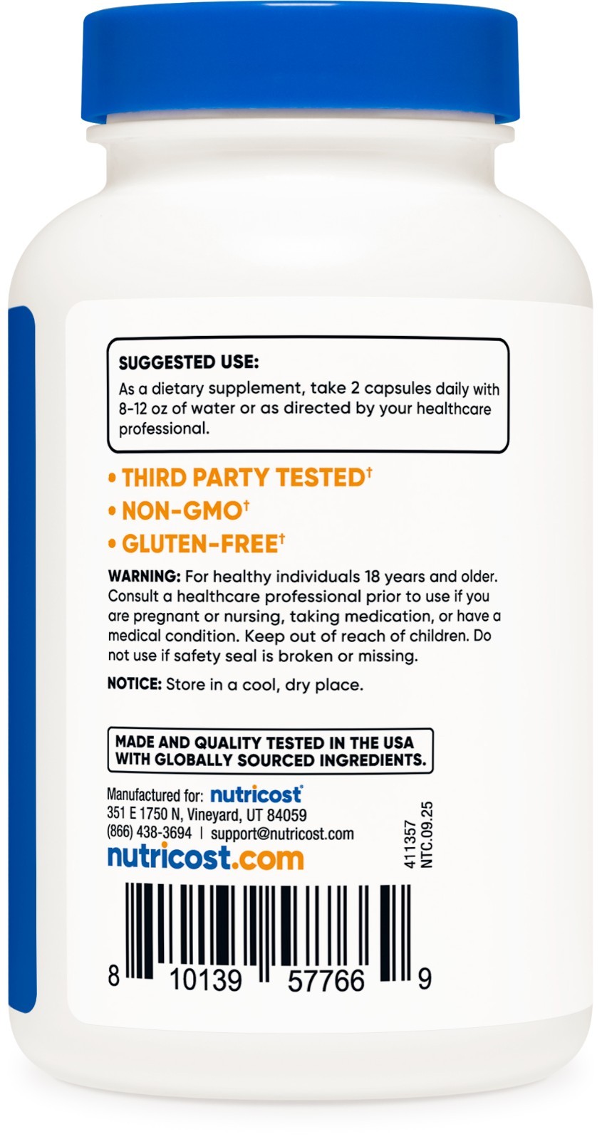 Nutricost Schisandra Supplement (1,200mg) 120 Capsules – Berry Fruit Extract