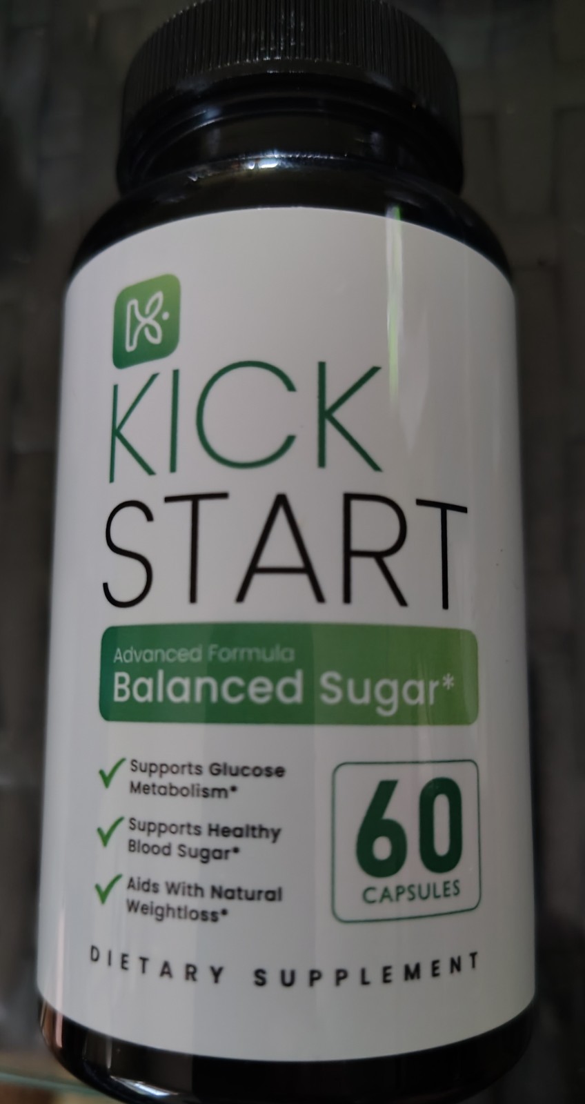 (1 Pack) Kick Start Blood Capsules, KickStart Balanced Sugar Supplement Pills