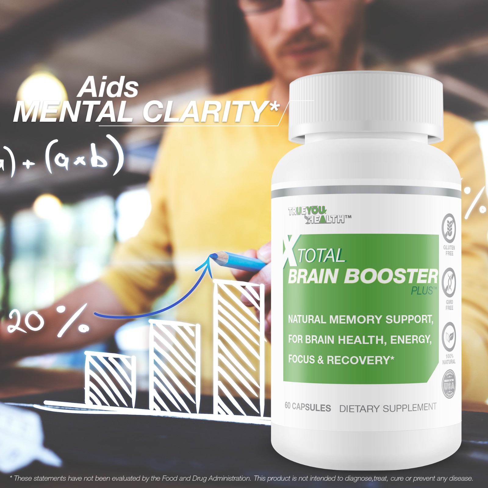 X Total Brain Booster Plus – Our Best Total Brain Boost & Memory Supplement
