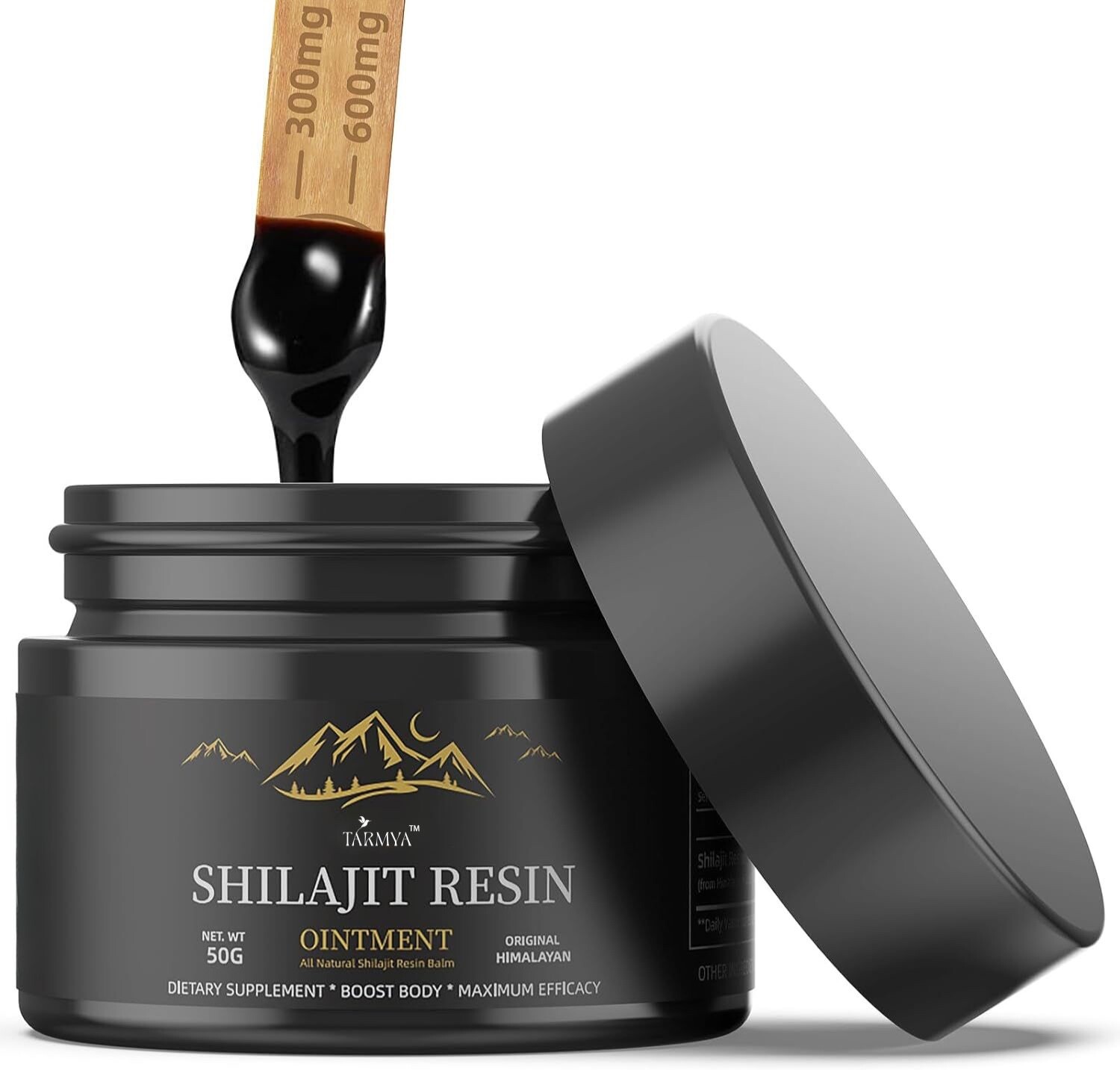 Tarmya’s Pure Himalayan Organic Gold Grade Shilajit Resin – 50g Pack