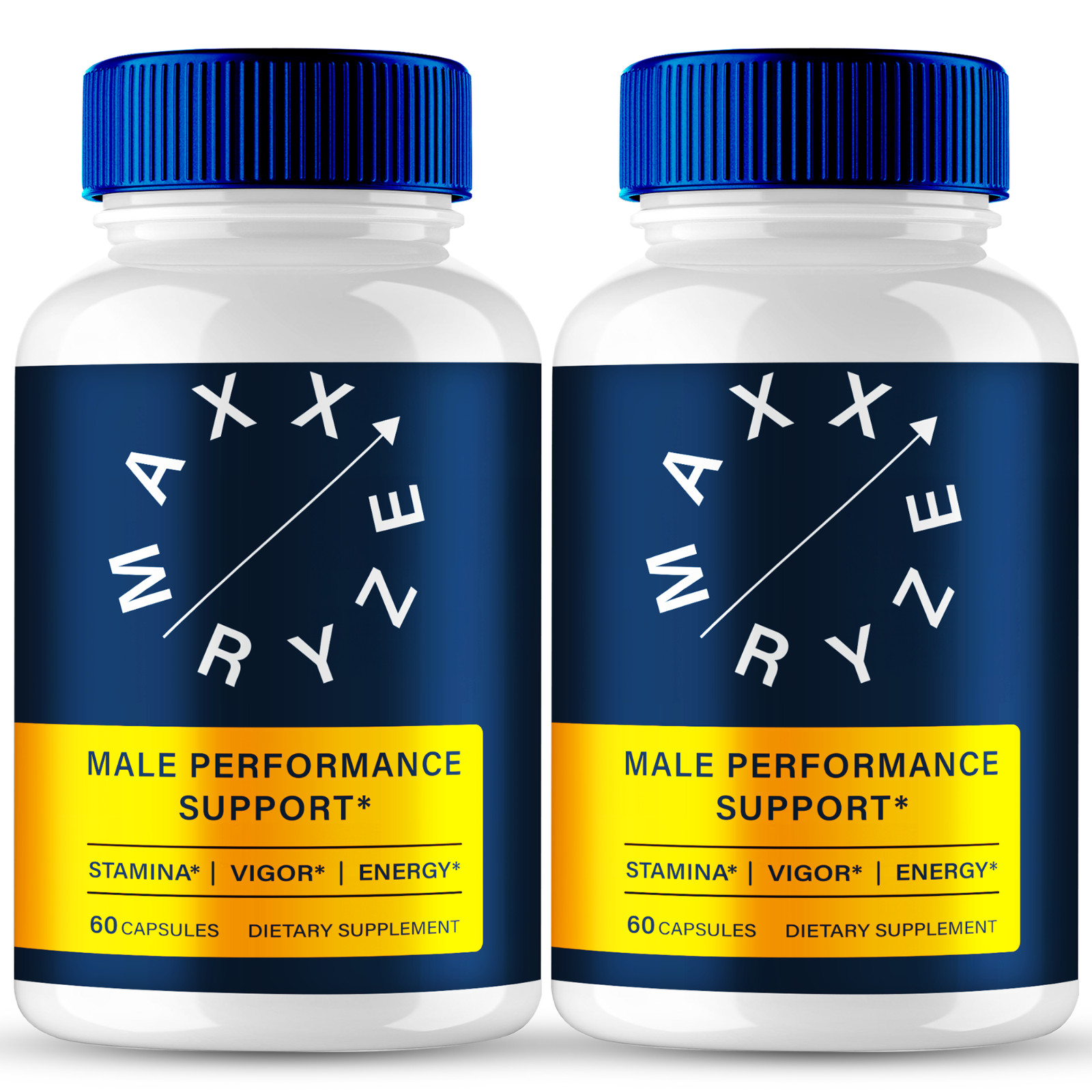(2 Pack) Maxx Ryze for Men, MaxxRyze Advanced Male Energy & Vitality Pills