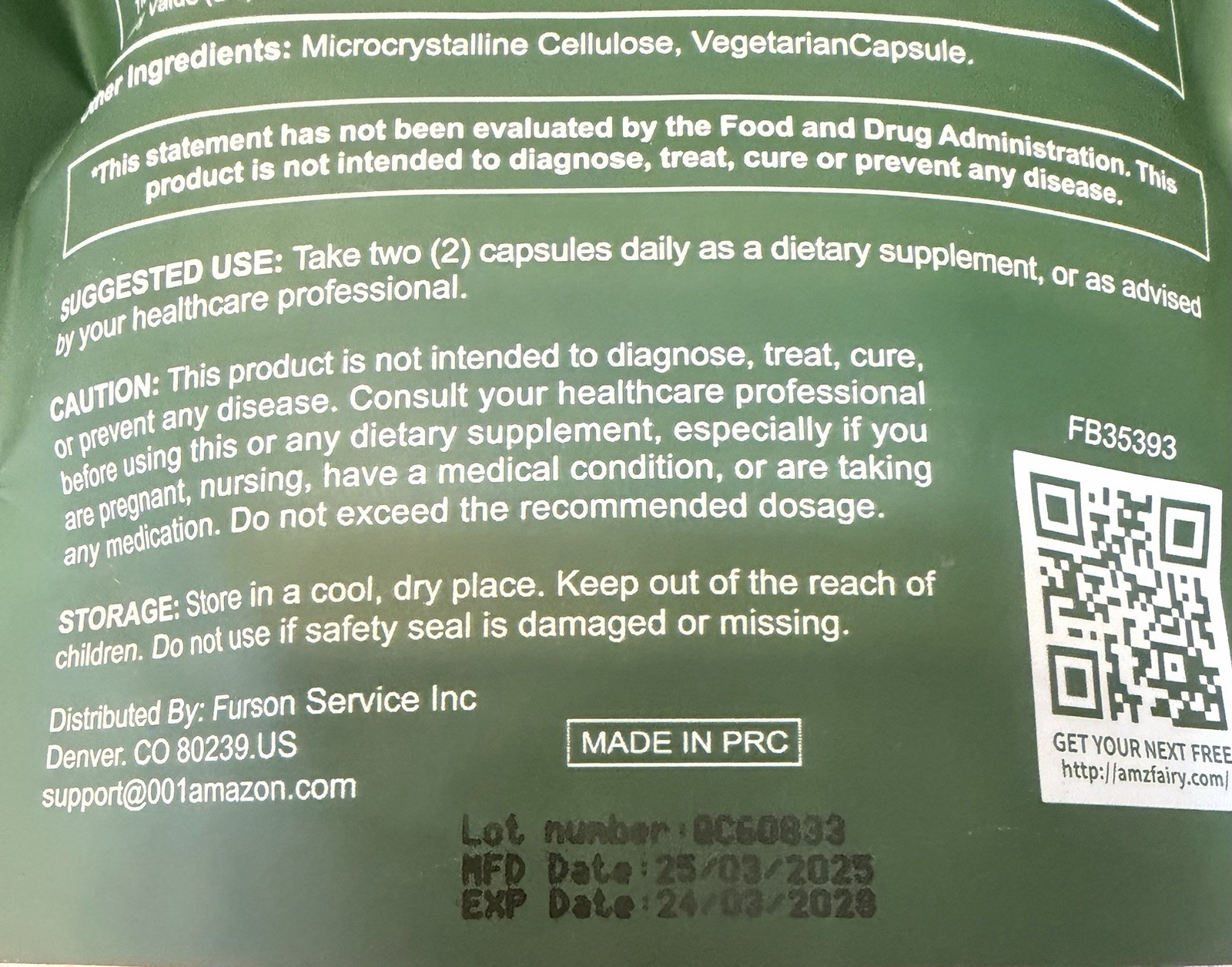 APU Fairy NAD+ 2000mg Nicotinamide Riboside Resveratrol 120 Capsules, Exp 3/28