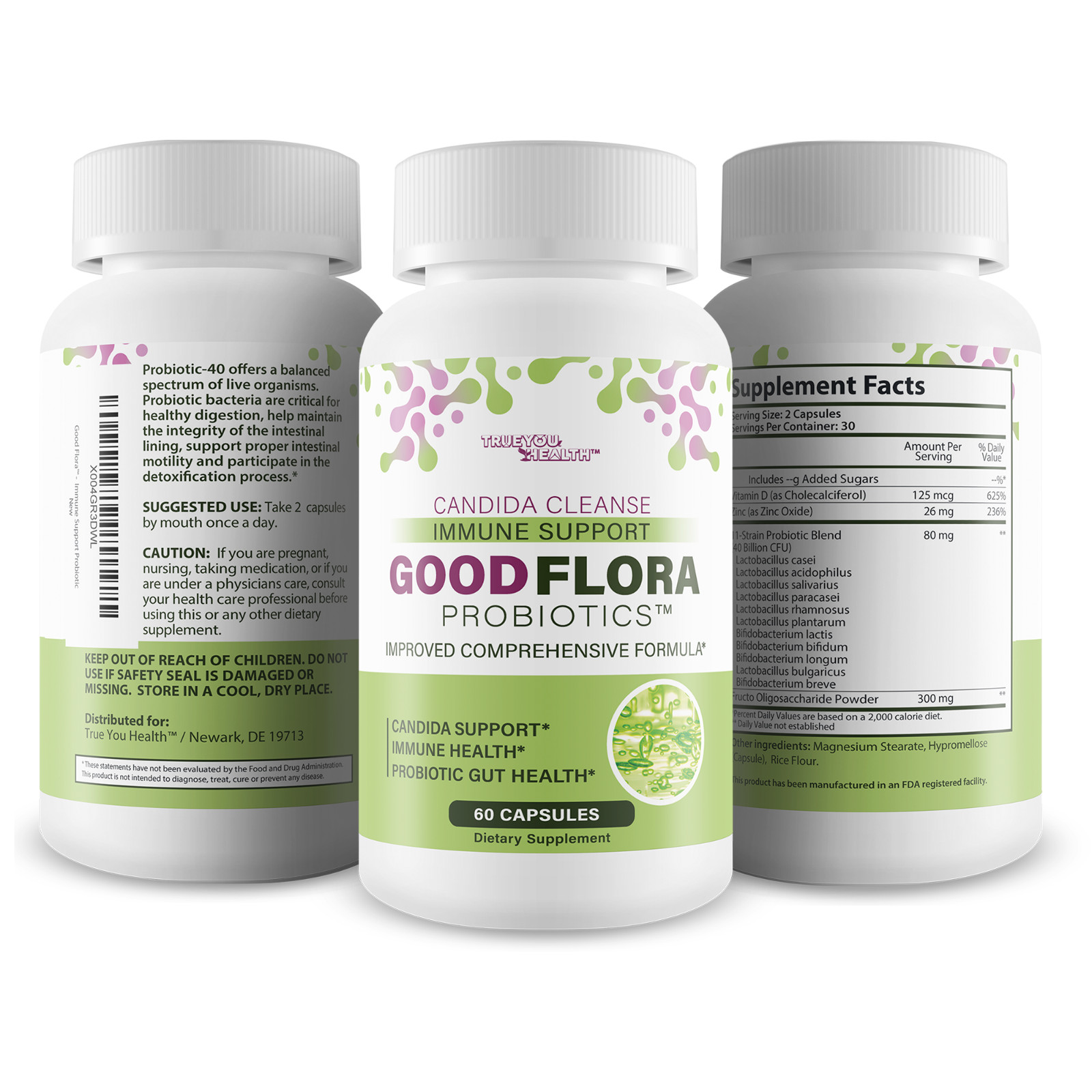Good Flora Probiotics Candida Cleanse Immune Support – Candida Yeast Cleanse
