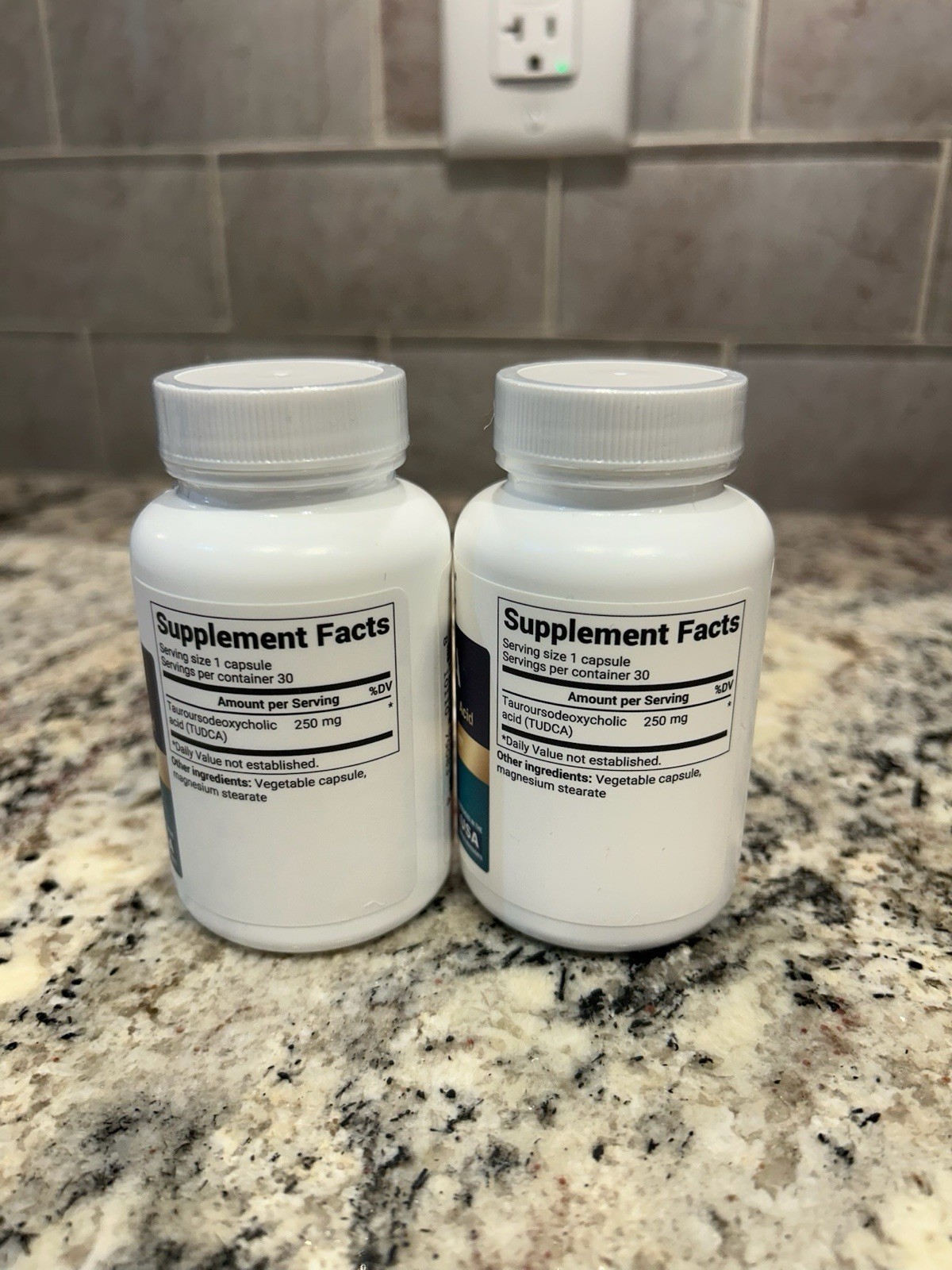 Dr. Berg TUDCA Liver & Gut Support 250mg 30 Capsules Two Pack!