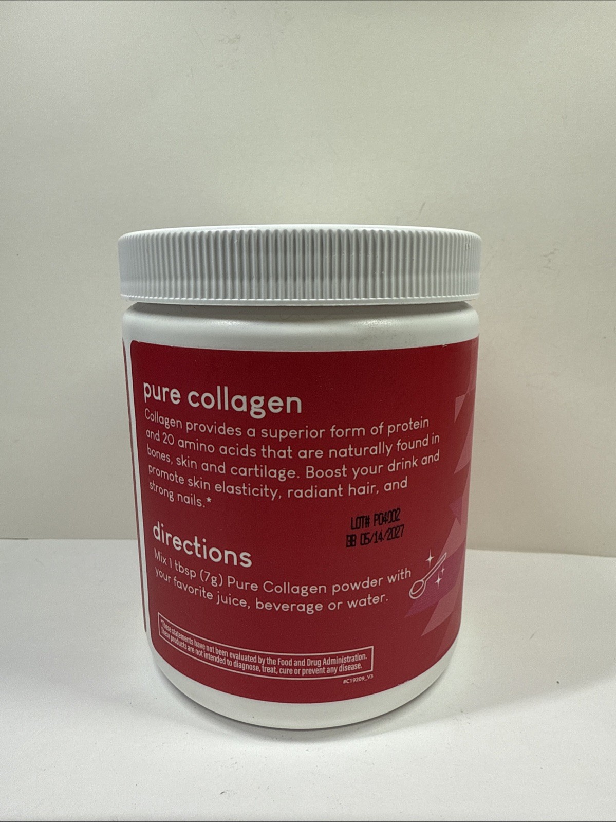 360 Nutrition Pure Collagen 7,000 MG. Original – 6 Oz. Exp: 05/2027. New Sealed