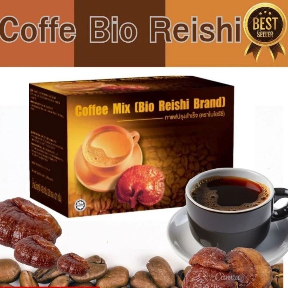 4X Unicity Bio Reishi Instant Coffee Mix 3-in-1 Low Fat Halal Lifestyle Coffee