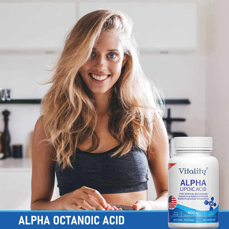 ALPHA LIPOIC ACID extract capsule FREE RADICAL SCAVENGER Supports antioxidant