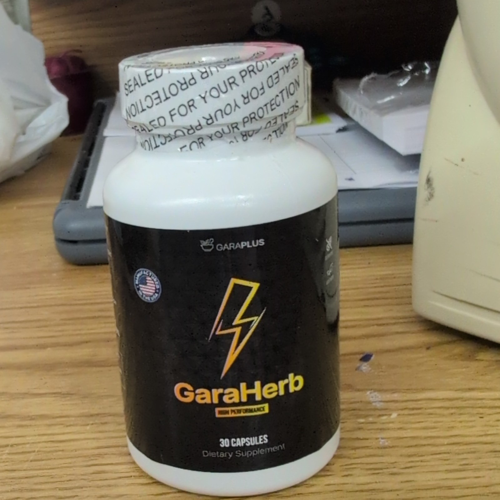 GARAPLUS GaraHerb Men’s Health Dietary Supplement Vegetable Capsules 30 Count