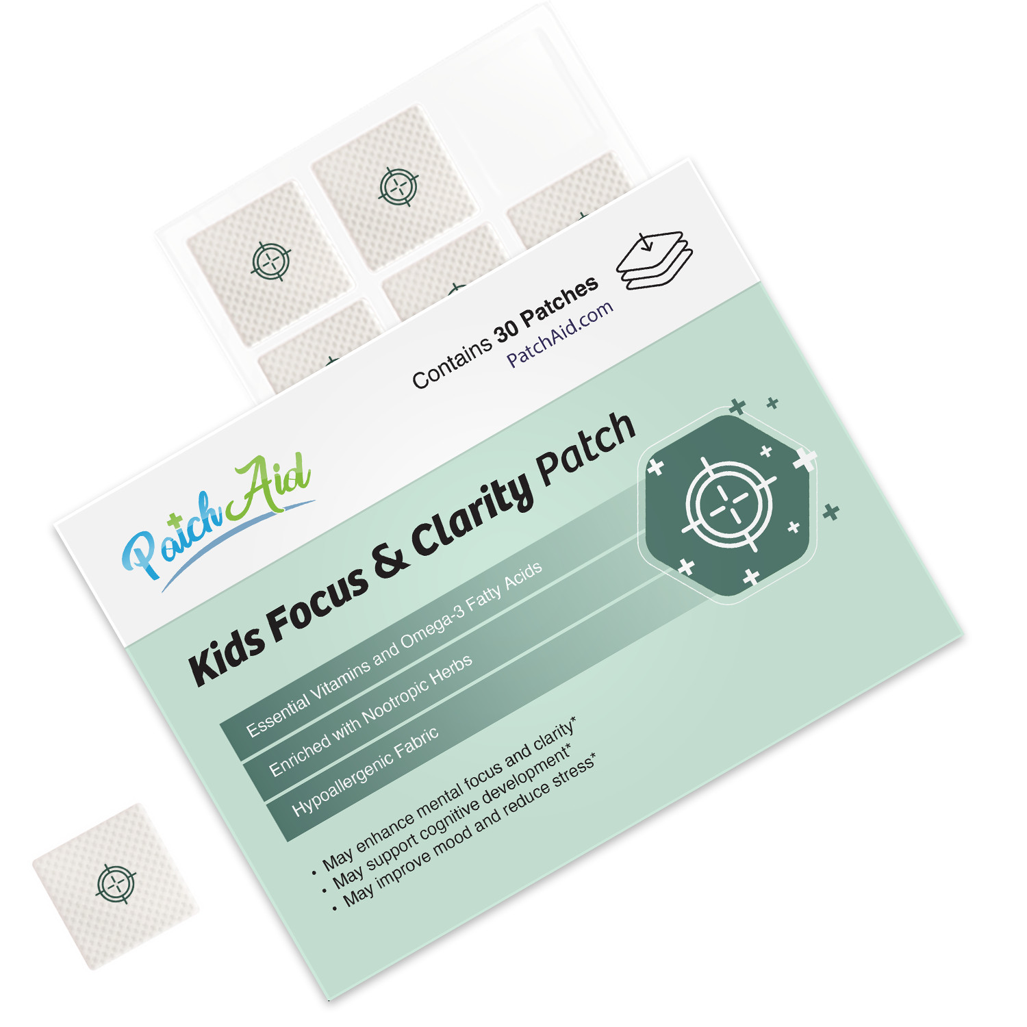 Kids Focus & Clarity Patch by PatchAid