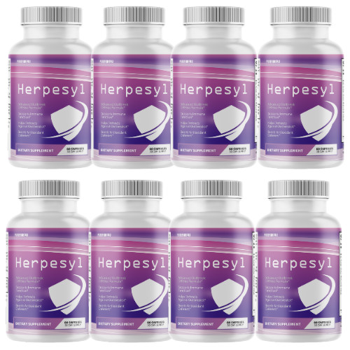 Herpesyl Advanced Defense Formula Dietary Supplement – 8 Bottles