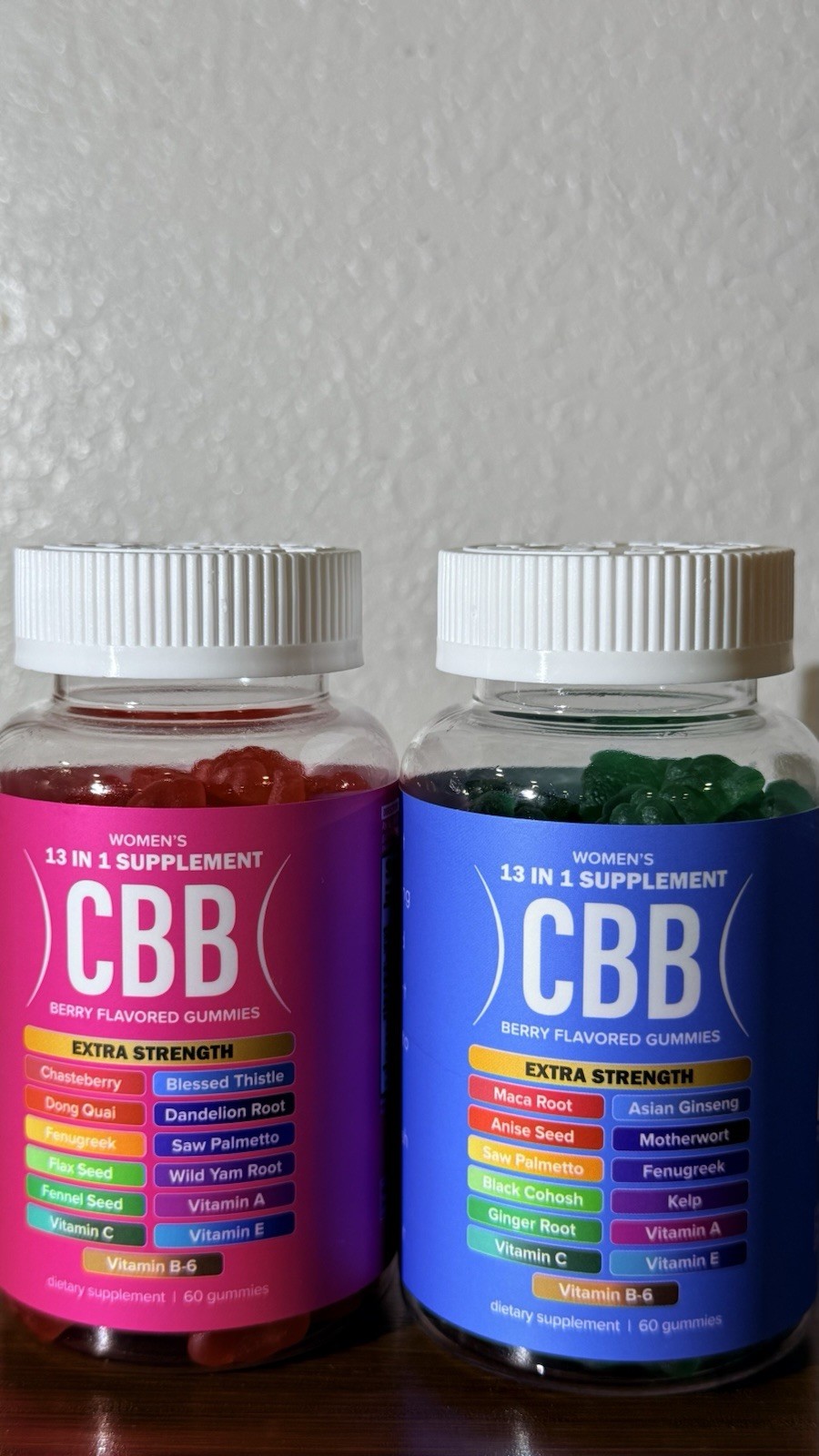 CBB Women’s 13-in-1 Supplement Extra Strength Berry Gummies Women’s Health 60ct