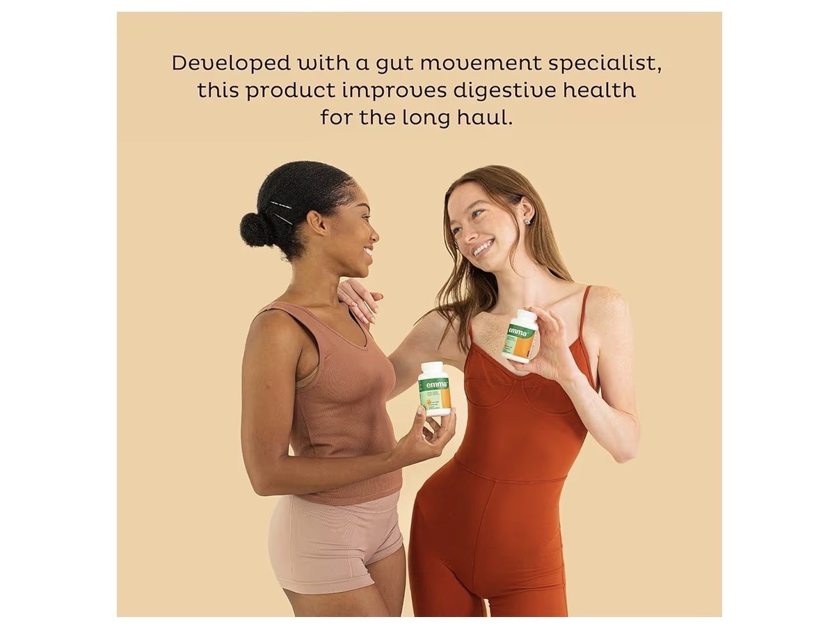 Emma Bloating & Gas Relief Supports Flatter Tummy by Enclave BioActives 60 Caps