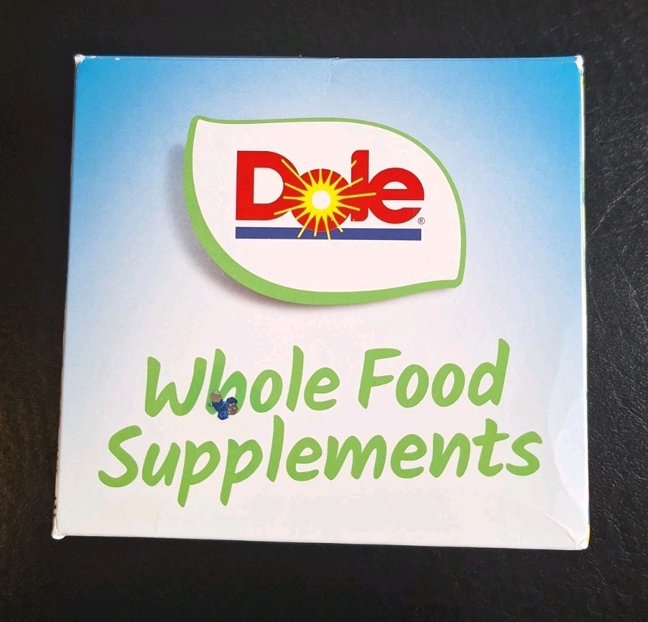 Dole Whole Food Supplement 25 Veggies & 25 Fruits 90 Capsules Vitamins A C D E