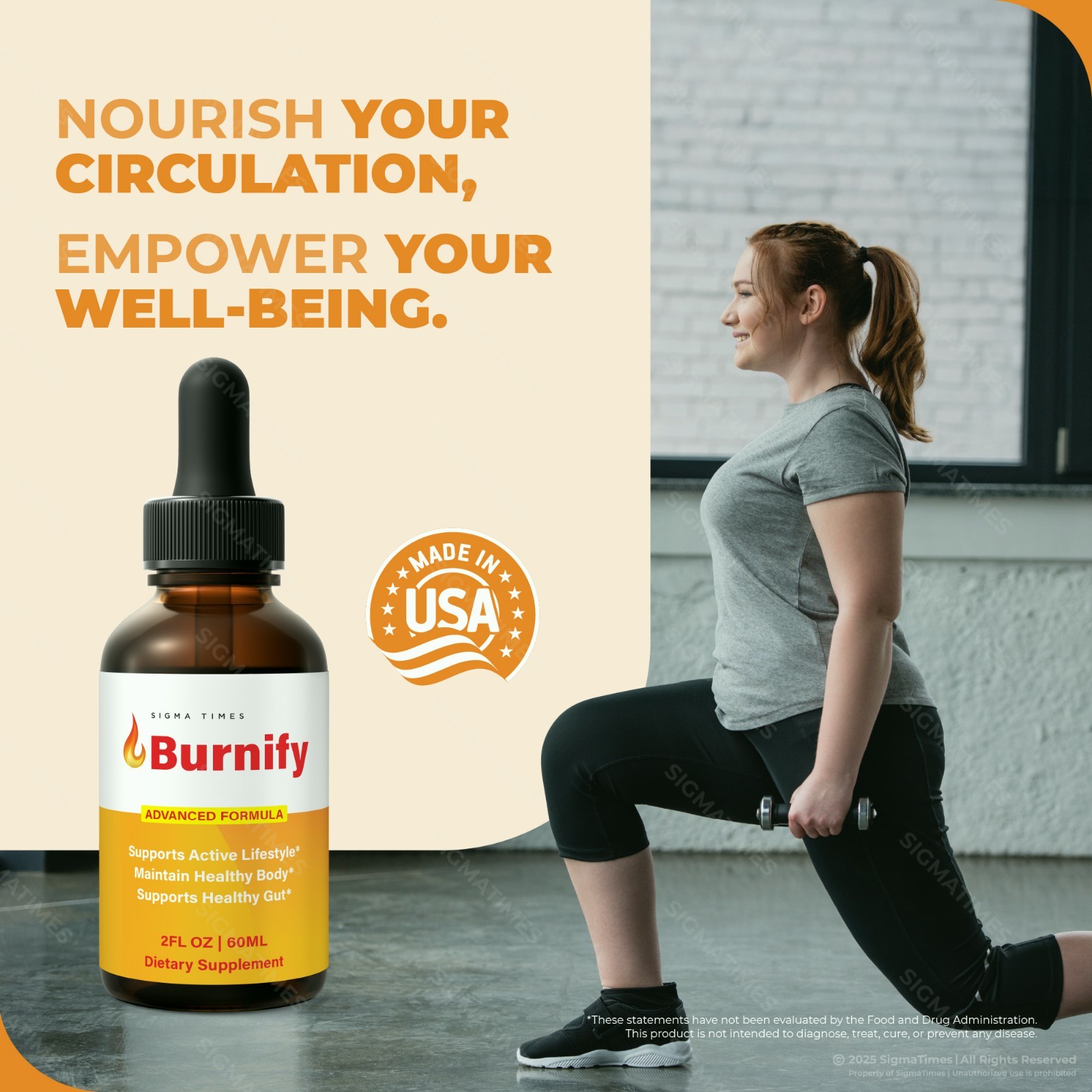 Burnify Drops – Metabolism, Energy & Weight Loss Support Supplement – 5 Pack