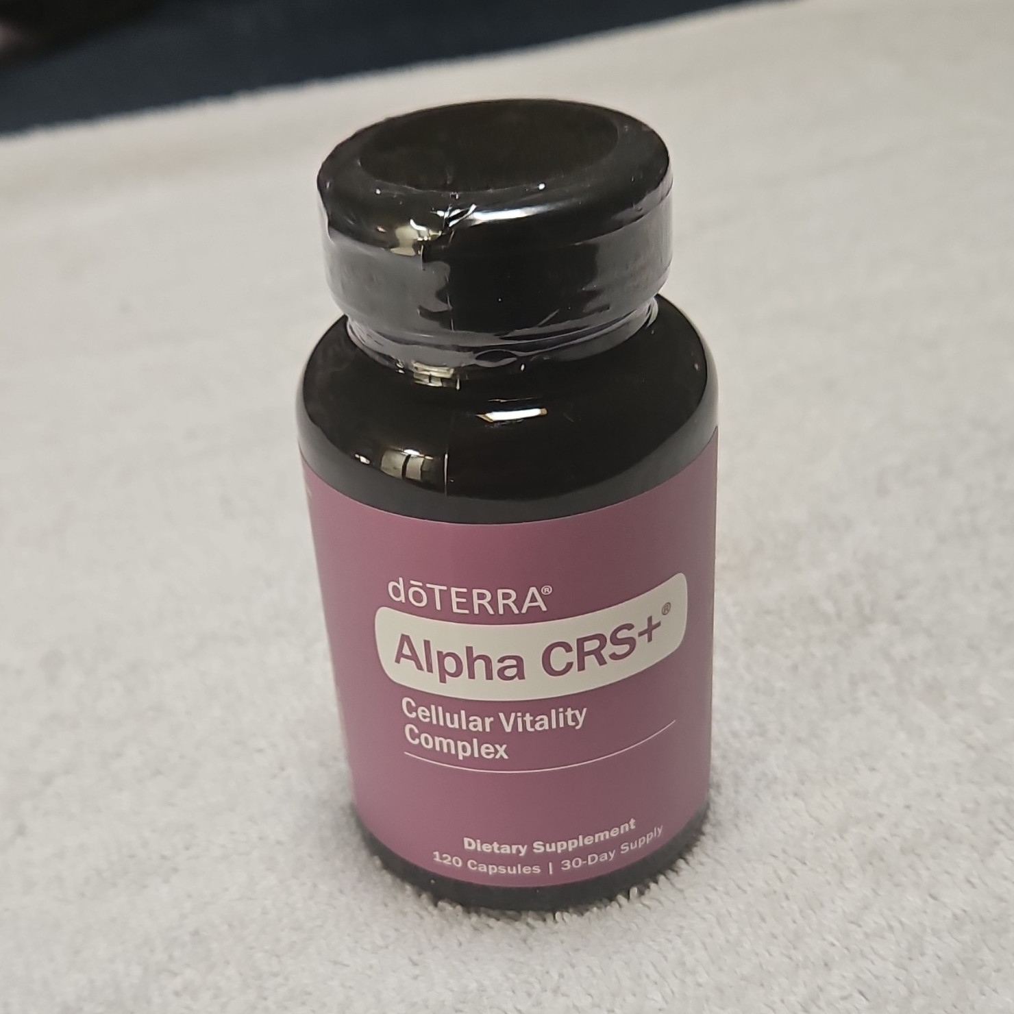 doTERRA Alpha CRS+ Cellular Vitality Complex Dietary Supplement, 120 Capsules