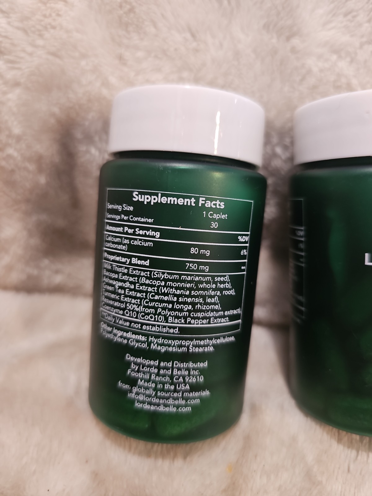 4 Pack- Lorde Belle LB Optimizer 3.0 – 30 Caplets New Sealed