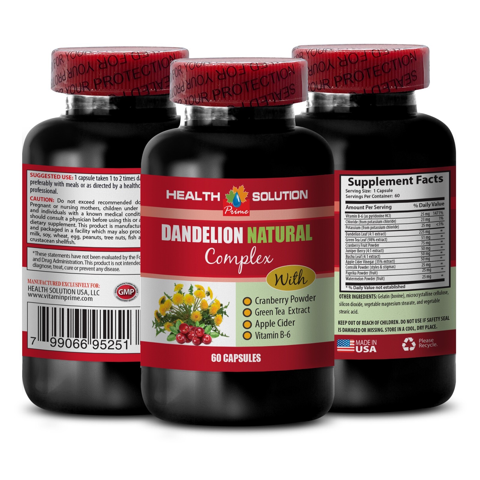 diuretic arthritis – DANDELION ROOT 520MG – dandelion gifts for women 1B