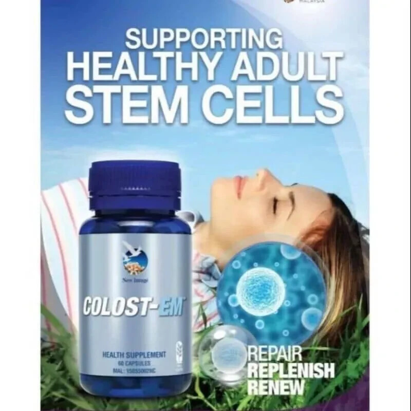 NEW IMAGE COLOST-EM (60 Caps) Body’s Natural Cellular Repair FREE SHIPPING