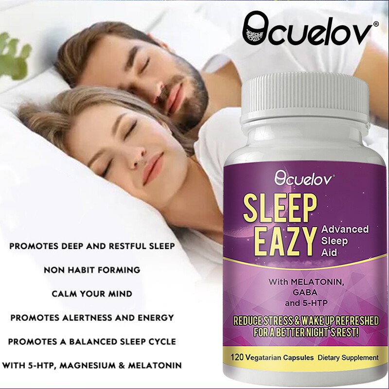 Advanced Sleep 120pills Improve Alertness Energy Promotes Balanced Sleep Cycle