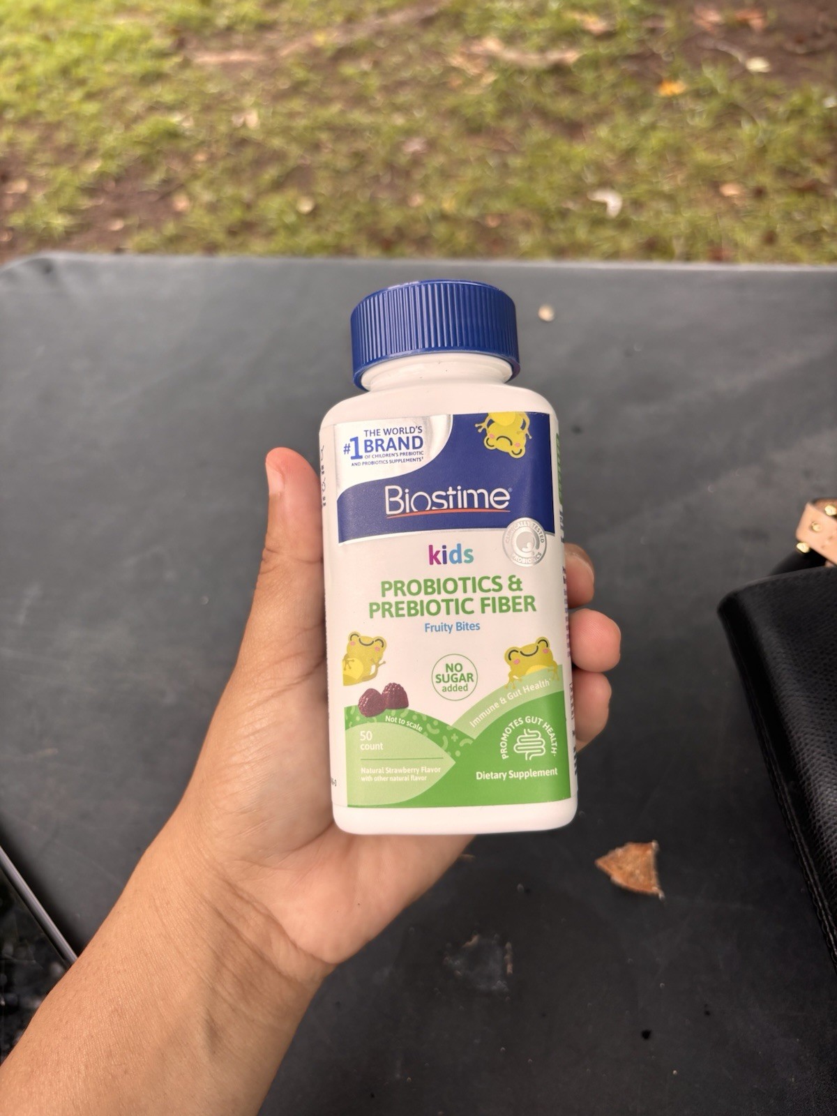 Biostime Kids Probiotic + Prebiotic FOS Strawberry Bites No Sugar Added 50