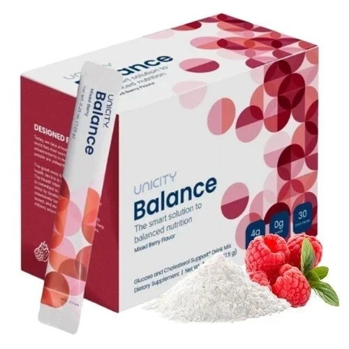Unicity Balance NATURAL Mixed Berry, 30 Stick Packs…