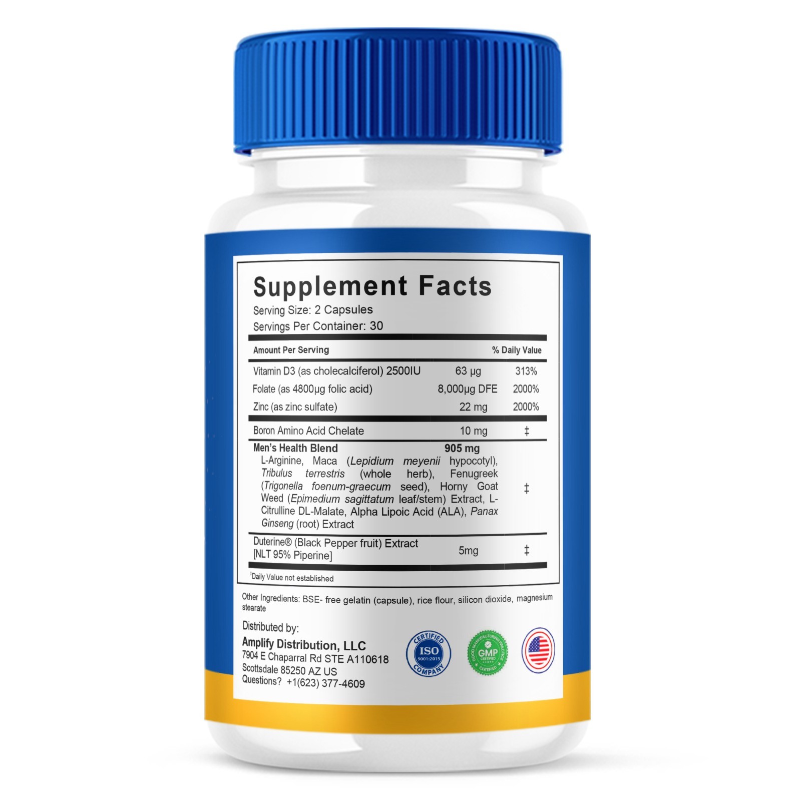 Jertaris Pills, Jertaris Advanced Prostate Health (60 Capsules)