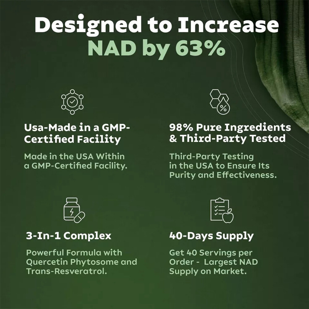 900mg Liposomal Nicotinamide Resveratrol Supplement Anti Aging Energy Support