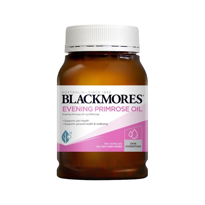 Evening Primrose Oil 1000mg (190 Capsules) – Daily Skin & Wellbeing Support
