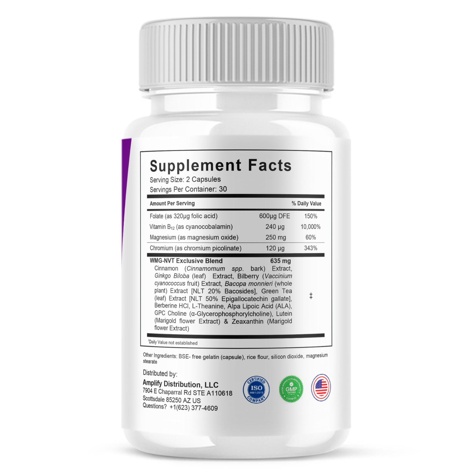 (3 Pack) Slim Metrix Weight Supplement, Slim Metrix Support (180 Capsules)
