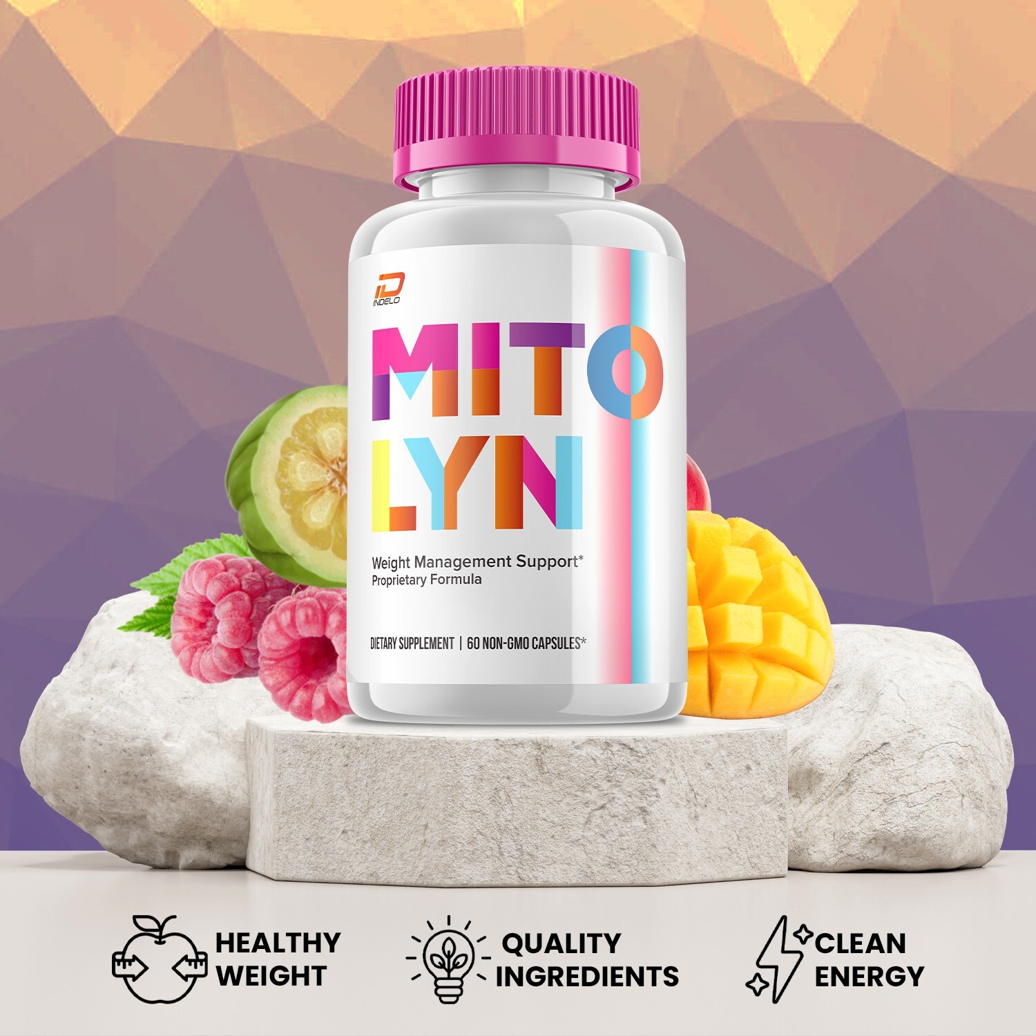 (1 Pack) Mitolyn Keto Capsules – Mito Lyn Advanced Formula, Keto Pills 800MG
