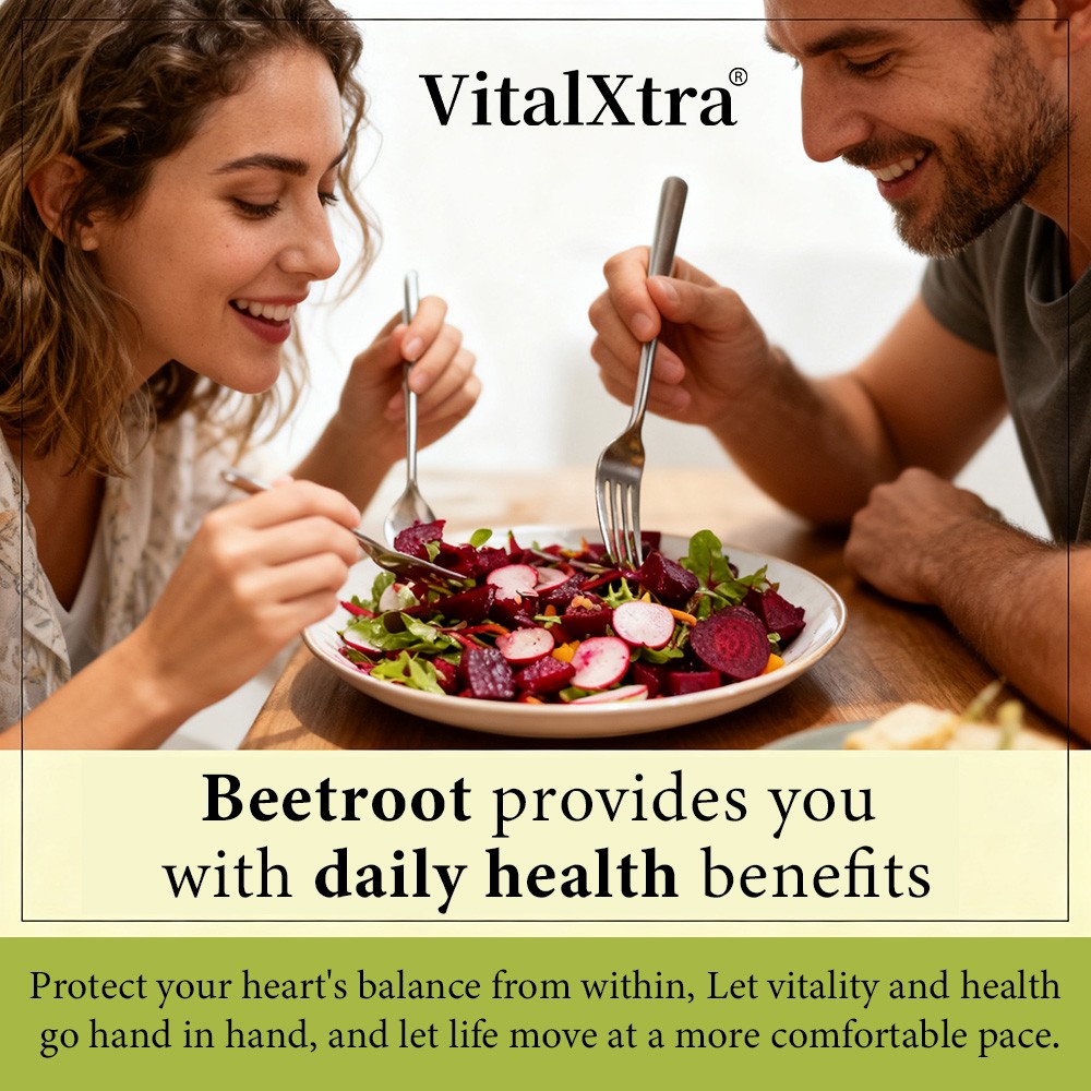 Organic Beet Root Supplement – Lowers Blood Pressure, Promotes Blood Circulation