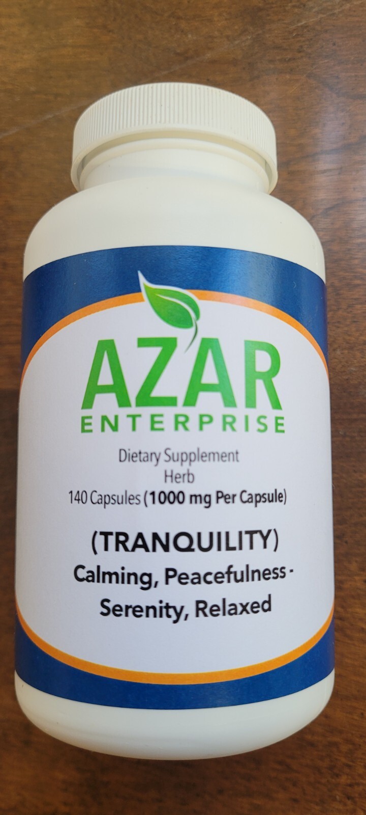 Tranquility Supplement . Calming, peaceful, Relaxing