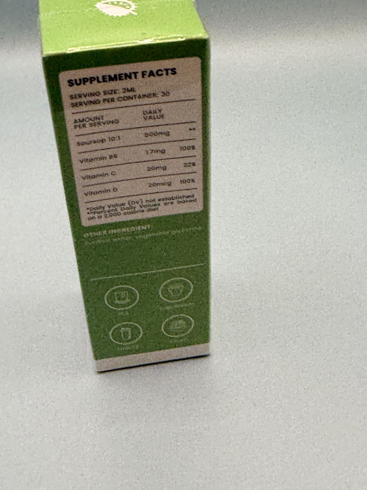 Soursop Supplement Graviola Nature Sours 12/26 Exp.