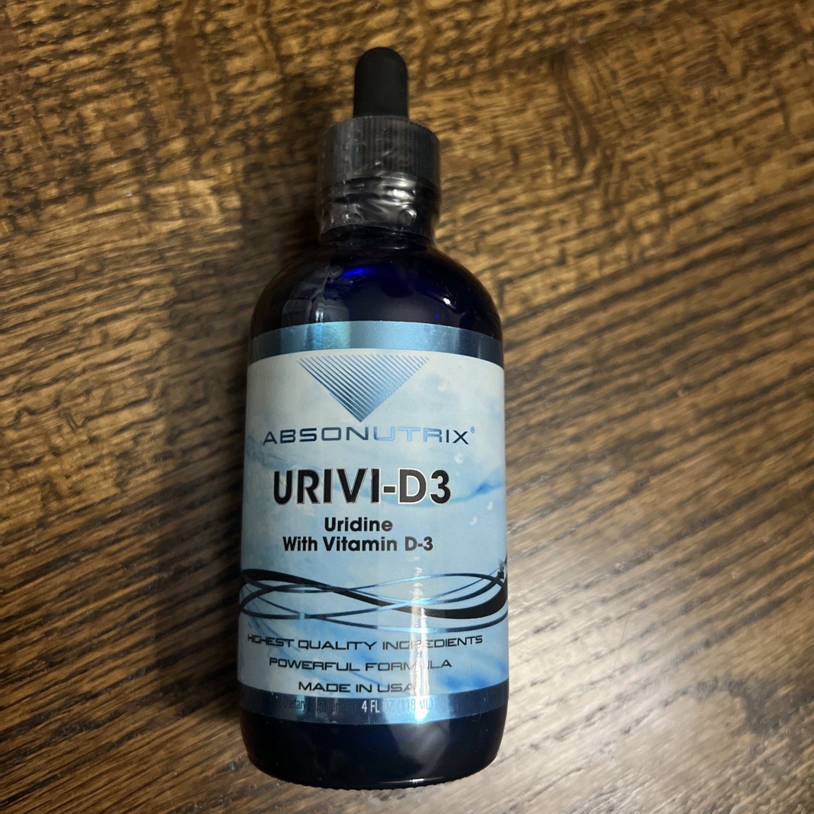 Absonutrix UriVi – D3, 343 mg, 4 FL OZ Liquid, 302 Servings, Made in USA