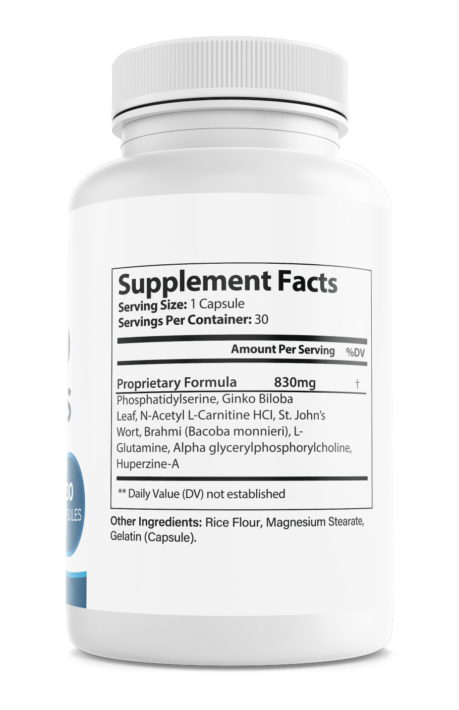 Memo Genesis Memory Support Focus Clarity Brain Health Formula 30 Capsules